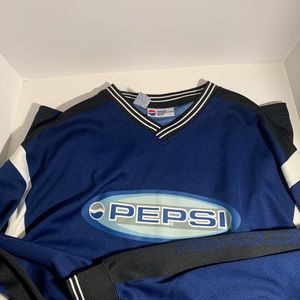 Vintage Pepsi Generation V-Neck Shirt Size S/M